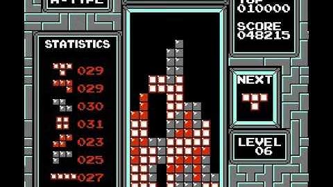 Tetris Nintendo NES Unused Song Music plays everywhere Game Genie code