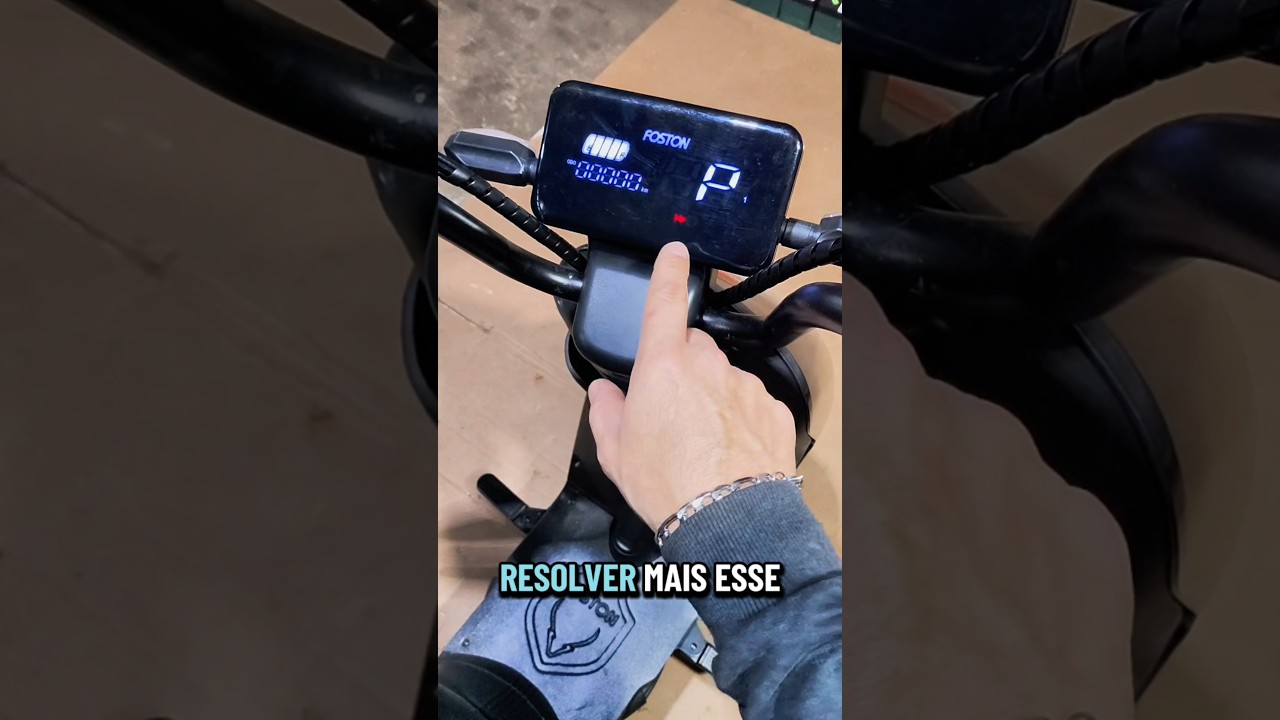 Foston X13 EXNão estava acelerando ⚡E no final era algo muito simples 🔧 #foston #motoeletrica #diy