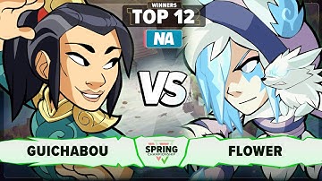 Flower vs Guichabou - Top 12 - Spring Championship 2025 - NA 1v1