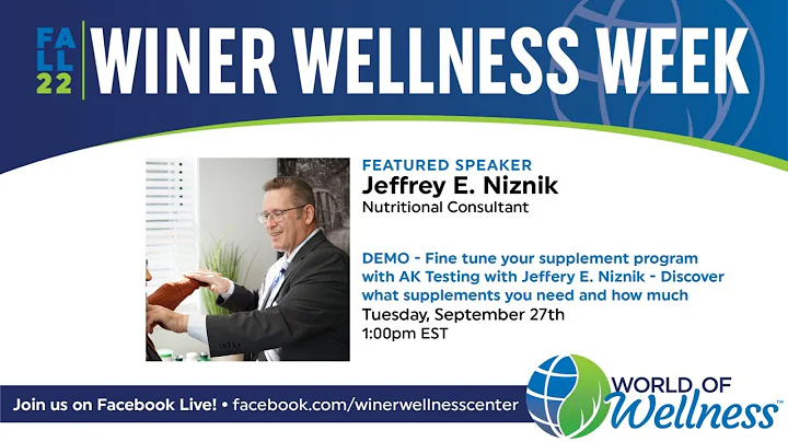 Fine Tune Your Supplement Program with AK Testing ...