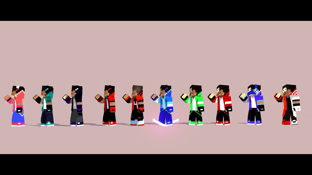 Shuffle Dance | with my brothers | Minecraft Animation | - YouTube