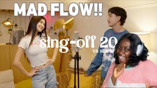 SING-OFF 20 (Angel Numbers, Tell Ur Girlfriend) vs Shirina @shirinaholmatova |REACTION 🔥🔥