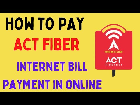 How To Pay ACTFiber Internet Bill Payment In Online | Telugu Pk Creations