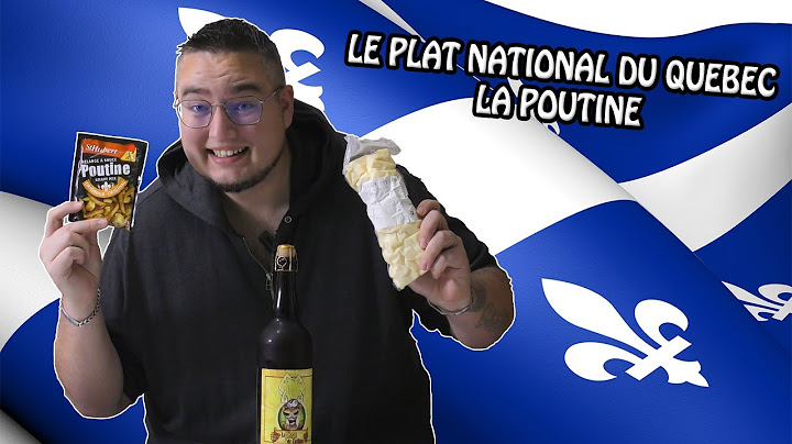 Je découvre la Poutine original du Québec pour la première fois