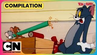 Tom Walks Straight Into a Trap!😼💥| Tom and Jerry🐭| Chases Special😂| Classic Cartoon | @cnindia