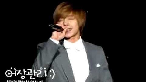Kim Hyun Joong Goodbye Yoon Ji Hoo Meeting Acoustic Im Stupidwmv