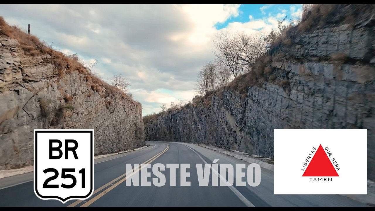 Você NUNCA VIU a BR-251 ASSIM! | Sertão, Drone e Realidade da Estrada 🇧🇷