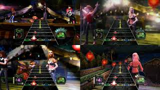 [4k UHD] Guitar Hero 3 (III) PS2 vs PS3 vs Wii vs PC graphics comparison