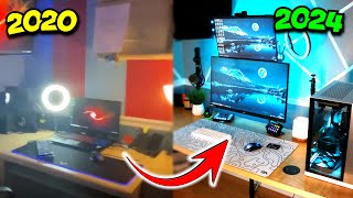 4 YEAR Gaming Setup Progression!