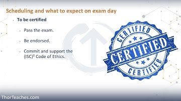 Certified in Cybersecurity | Scheduling your exam and what to expect