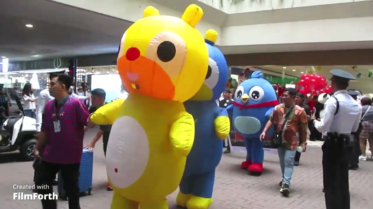 MASCOT PARADE AT MOA JANUARY 1 2025.........MANY MORE TO COME