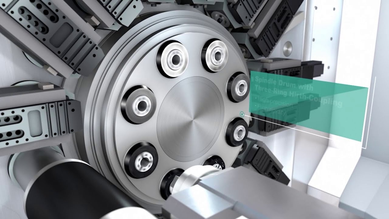 INDEX iXperience Days MS40-8 Multispindle Demo, Aerospace