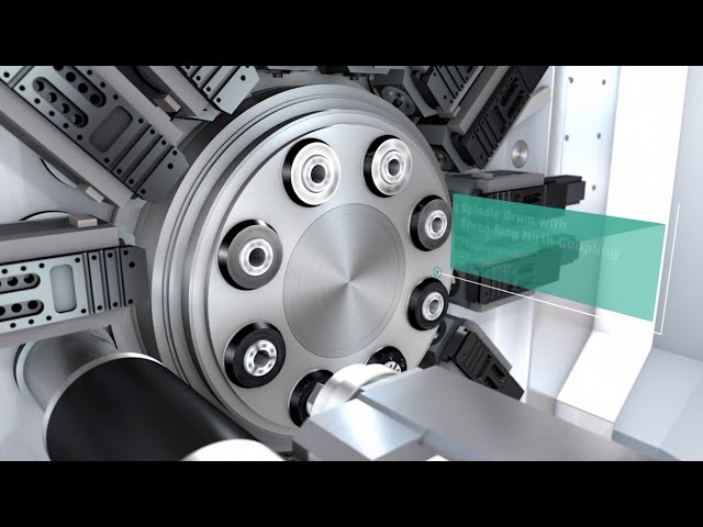 INDEX iXperience Days MS40-8 Multispindle Demo, Aerospace