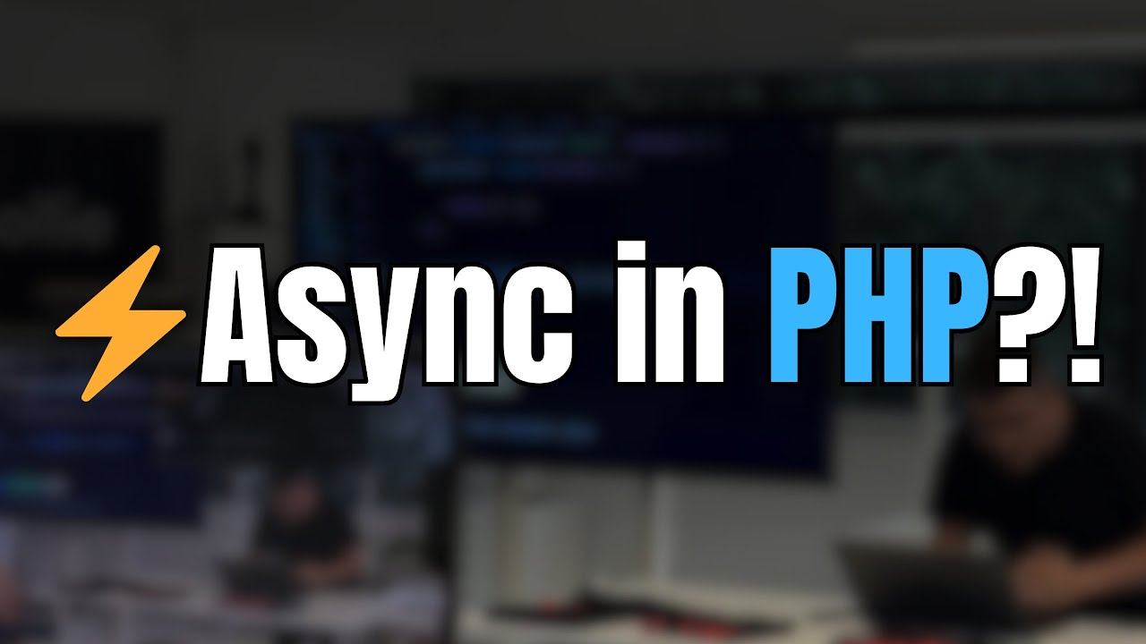 I Built Async/Await for PHP – Here’s How My Tiny Lib Works - YouTube