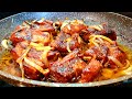 Нереально Вкусно!Свиные рёбра как Шашлык на сковороде!