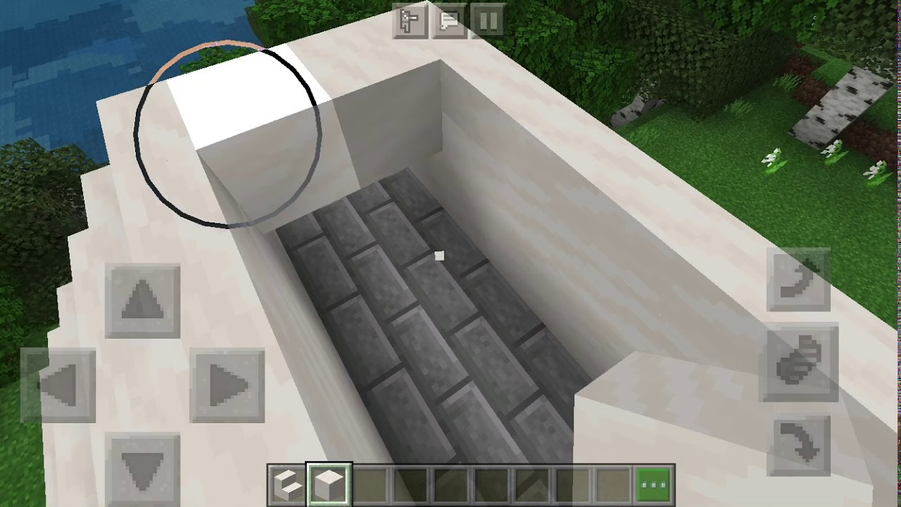 Minecraft A Frame Rood How to build an A-frame roof in Minecraft - YouTube