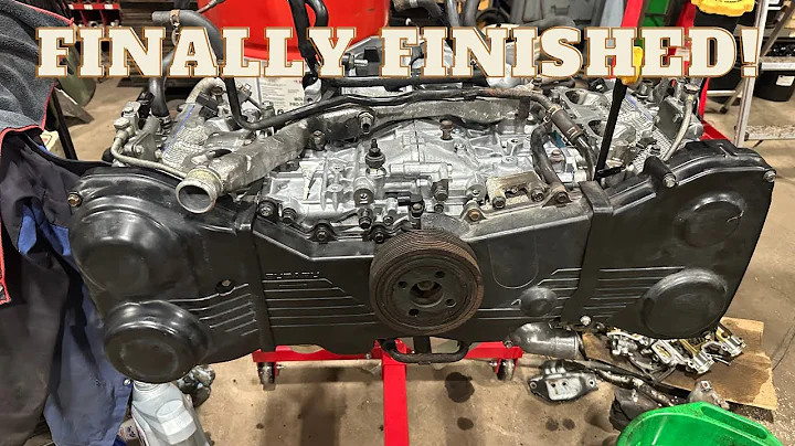 The Subaru STI Type RA long block is finally done !!