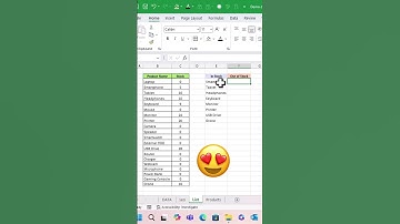 How to track inventory in excel  using filter function