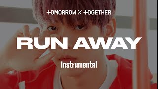 TXT - 9 And Three Quarters (Run Away) : Instrumental