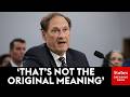 'It's Arguably Inconsistent': Samuel Alito Presses Attorney On Intent Of Congress In Alien Tort Law