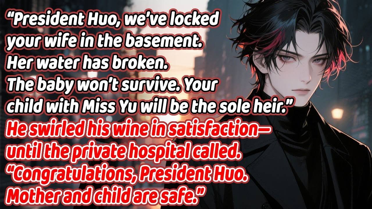 “Boss Huo, wife locked in cellar—waters broke.” He sipped wine. Call came: “Mother and son safe.”