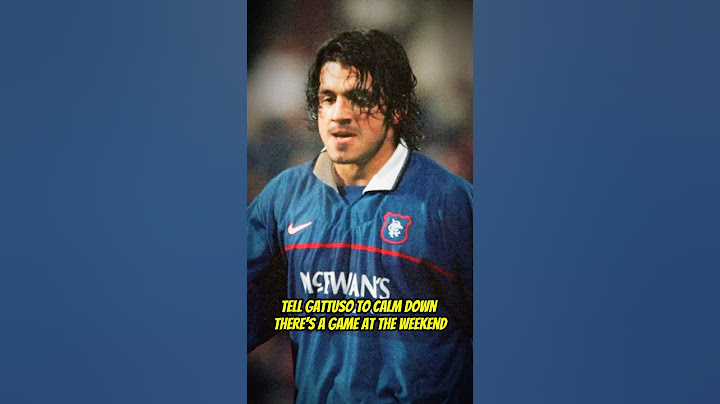 Ally McCoist brilliant story on Gazza & Gattuso in rangers training😂 #football #rangers