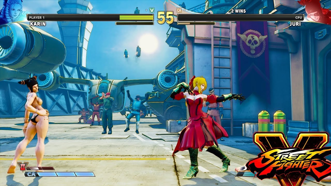 Street Fighter V AE Karin vs Juri PC Mod.