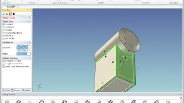 Basic Part Creation in IRONCAD   CAD Design Tips