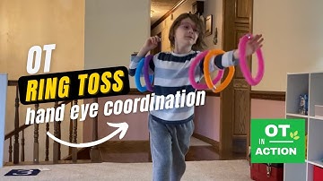 RING TOSS Activity for KIDS OT for children