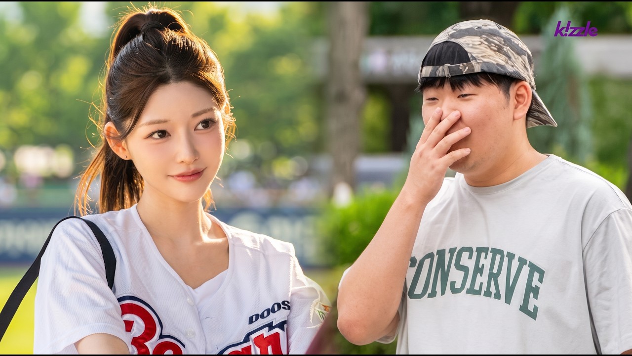 예쁜 여자가 상대 야구팀 응원을 부탁한다면?