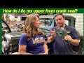 Ford Model A Q&amp;A of the day - How do I "replace" my upper front crank seal?