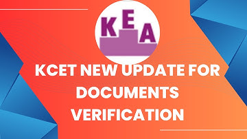kcet documents verification new update|2023 Kcet❤💛