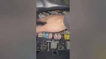 Ford Transit mk7 hidden fuse box