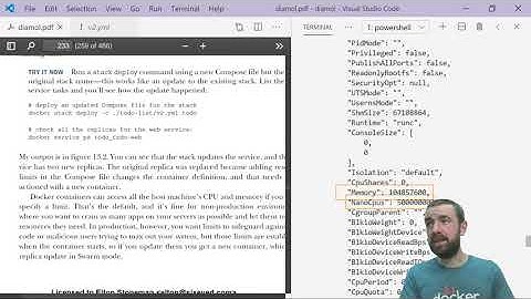 DIAMOL 12: Deploying distributed applications as stacks in Docker Swarm