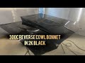 2k black for the reverse cowl 300c bonnet