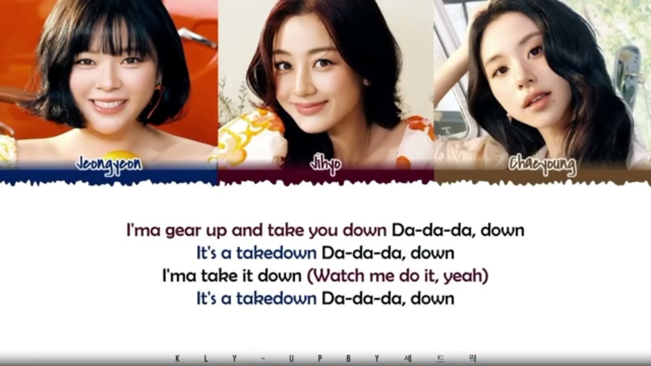 Takedown twice karaoke