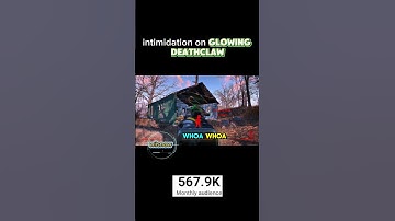 intimidation on glowing deathclaw #fallout4 #fallout
