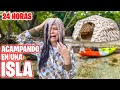 UN PULPO NO! 😱 ACAMPANDO en una ISLA DESIERTA Y PASA DE TODO 🔥 RETO 24 HORAS El Mundo de Camila