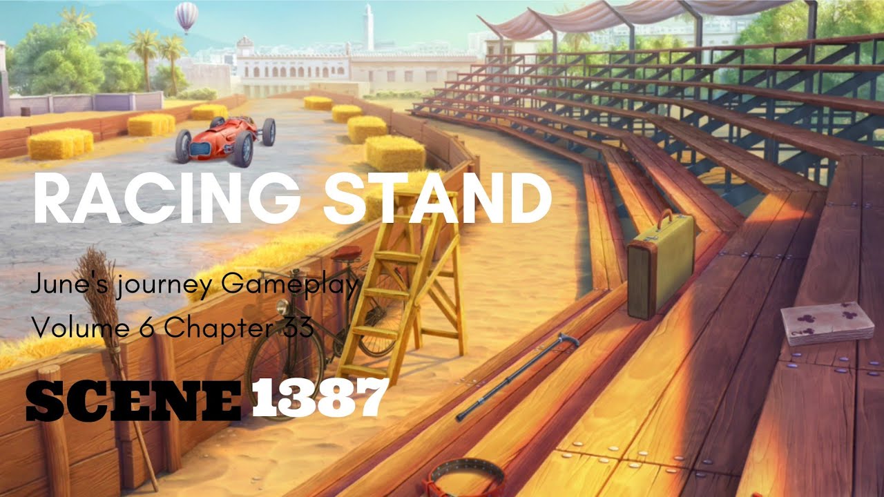 June's Journey Scene 1387 Vol 6 Ch 33 Racing Stands *Full Mastered