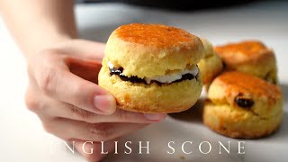 How to make the Queen's scones┃Raisin English Scones