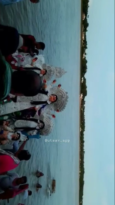 Biday Bela❤️🙏 Please come again, Maa. #shorts #durgapuja #kolkata #utsavapp