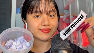 Asmr randomly picking your request 30+ triggers! ❤️🤏🏻