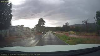 Close Lightning Strike while Driving in Sedona Arizona on Memorial Day 2026