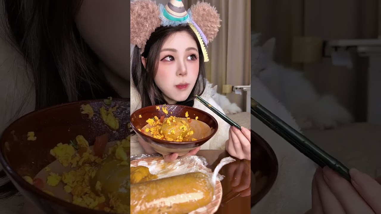 The sticky yellow cake that I chew without chewing ᵔ ᵔ