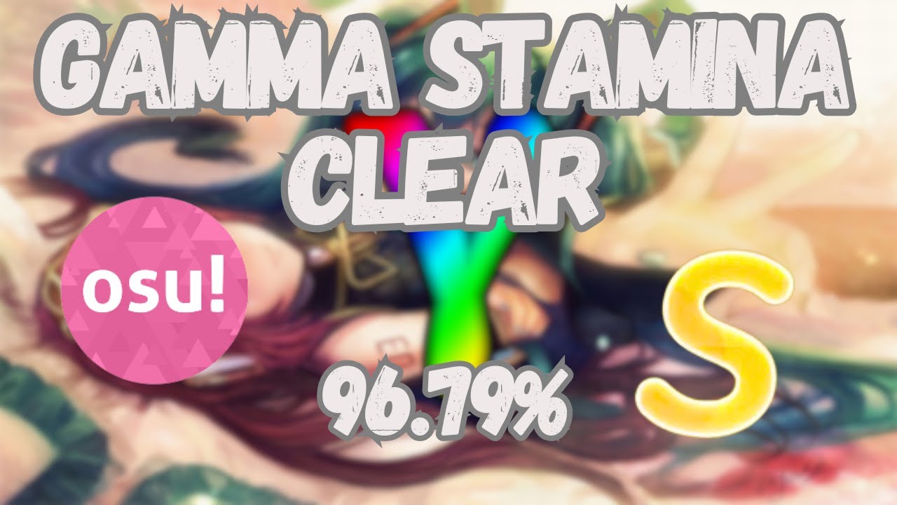 (osu!mania) 6.37* Gamma Stamina [We Luv Lama 1.2x] 96.79% Clear - YouTube