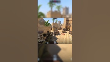 🔥 Clutch 1v2 com AWP e NoScope insano na Mirage! 💥#shorts