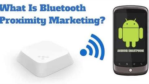 Proximity Marketing with beacons nearby notifications.
