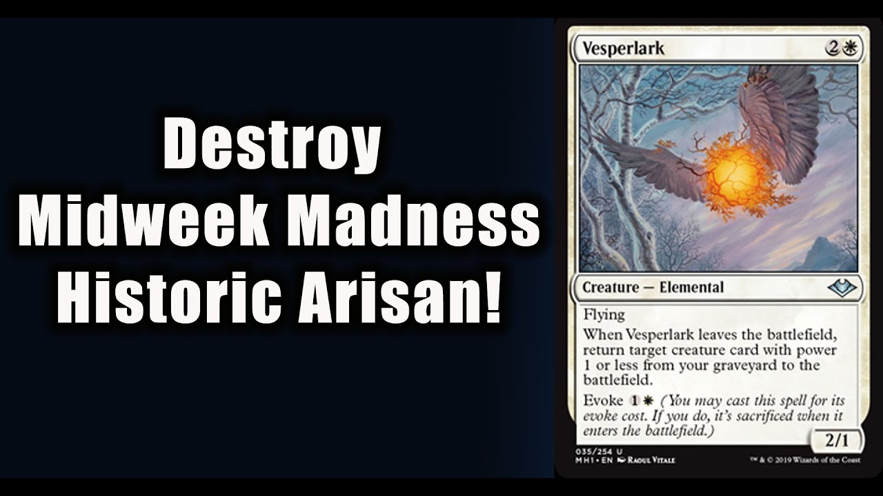 Destroy Midweek Magic Historic Artisan with Vespartisan