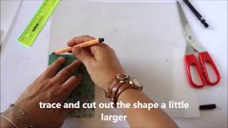 How to make laminated pockets for Midori