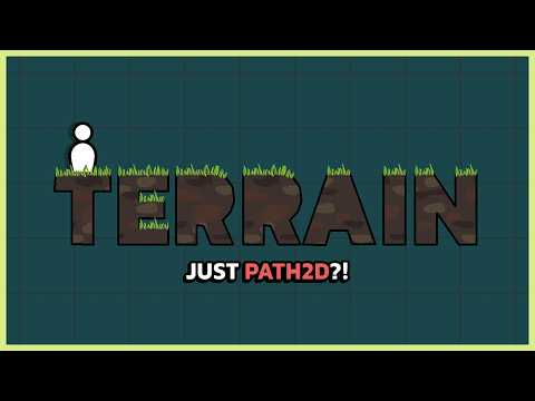 I Made Modular Terrain With Just ONE Path2D